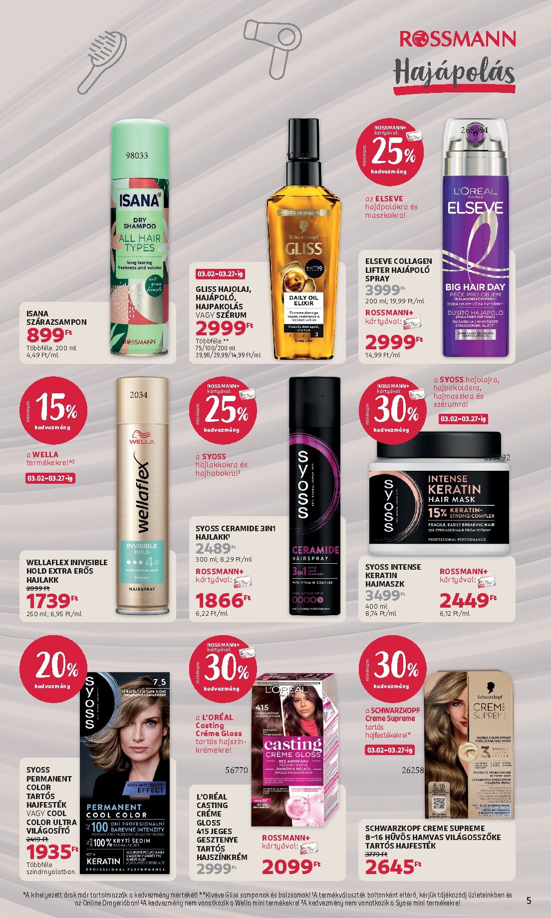 rossmann - Rossmann akciós újság, érvényes 2026.03.02. - 2026.03.13. - page: 5