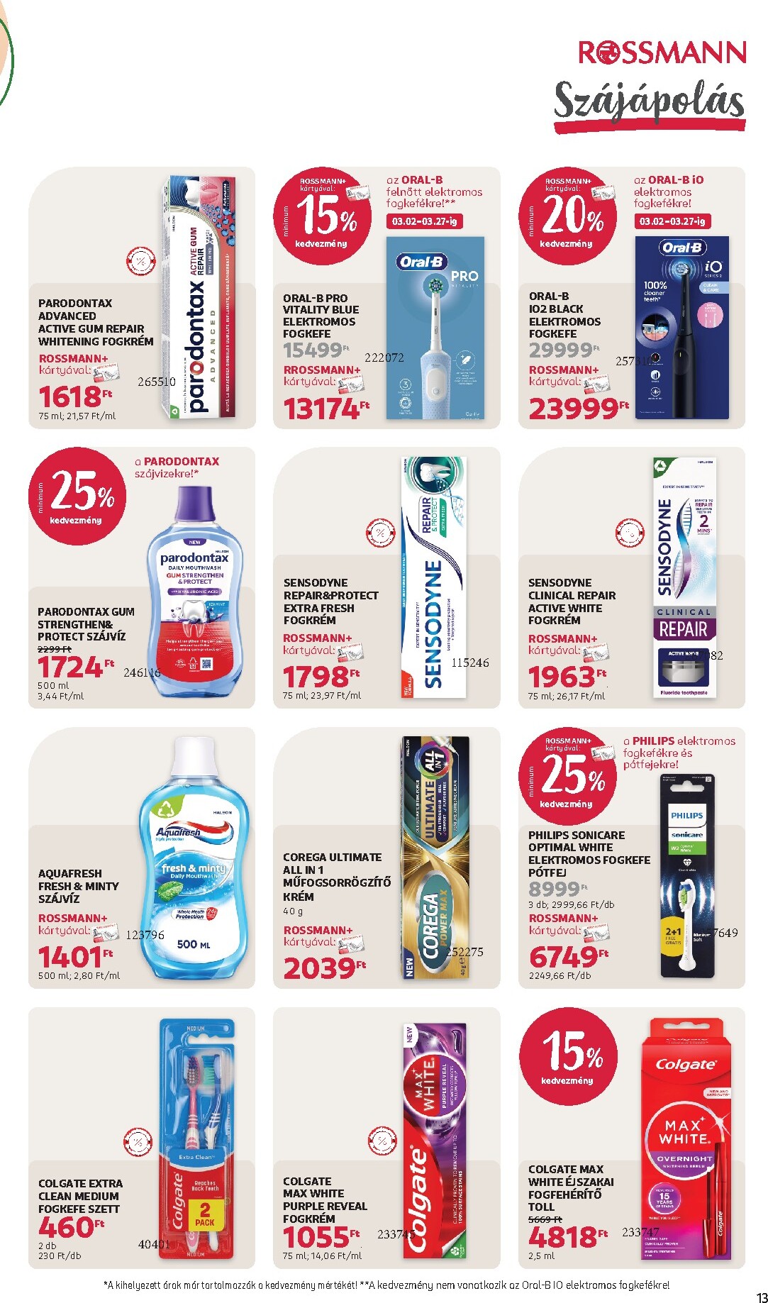rossmann - Rossmann akciós újság, érvényes 2026.03.16. - 2026.03.27. - page: 15