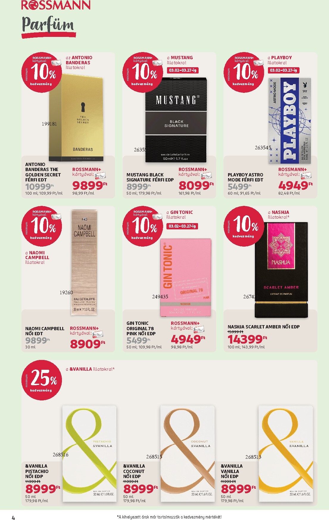 rossmann - Rossmann akciós újság, érvényes 2026.03.16. - 2026.03.27. - page: 4
