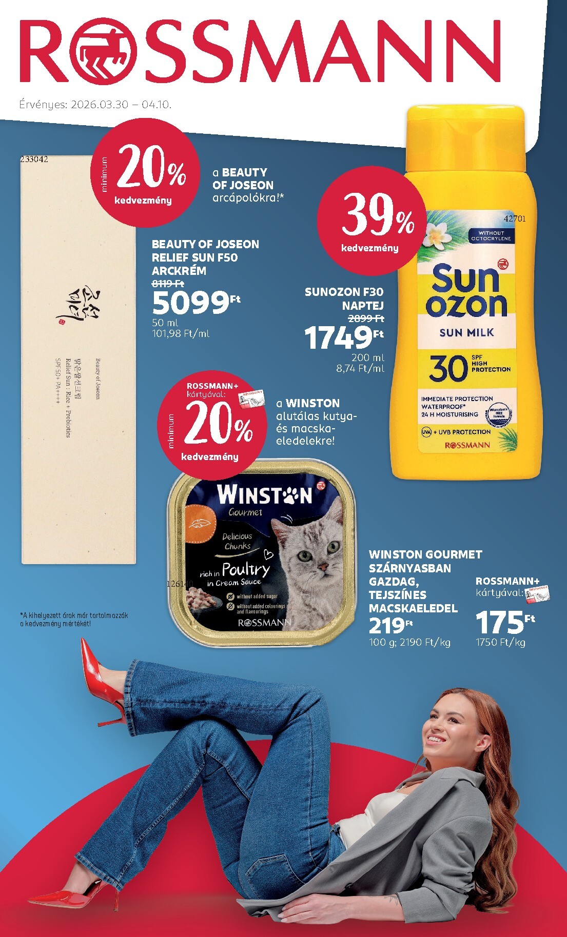 rossmann - Rossmann akciós újság, érvényes 2026.03.30. - 2026.04.10.