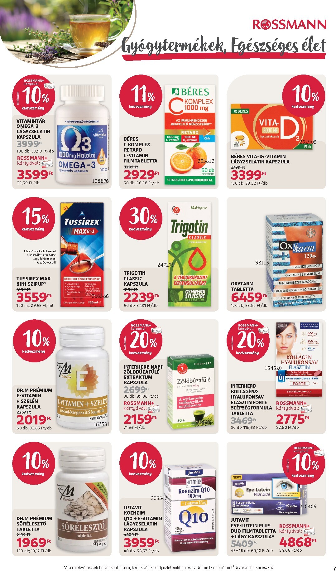 rossmann - Rossmann hirdetmény a következő hétre hétfőtől 2026.04.13.-tól vasárnaptól 2026.04.19.-ig - page: 7