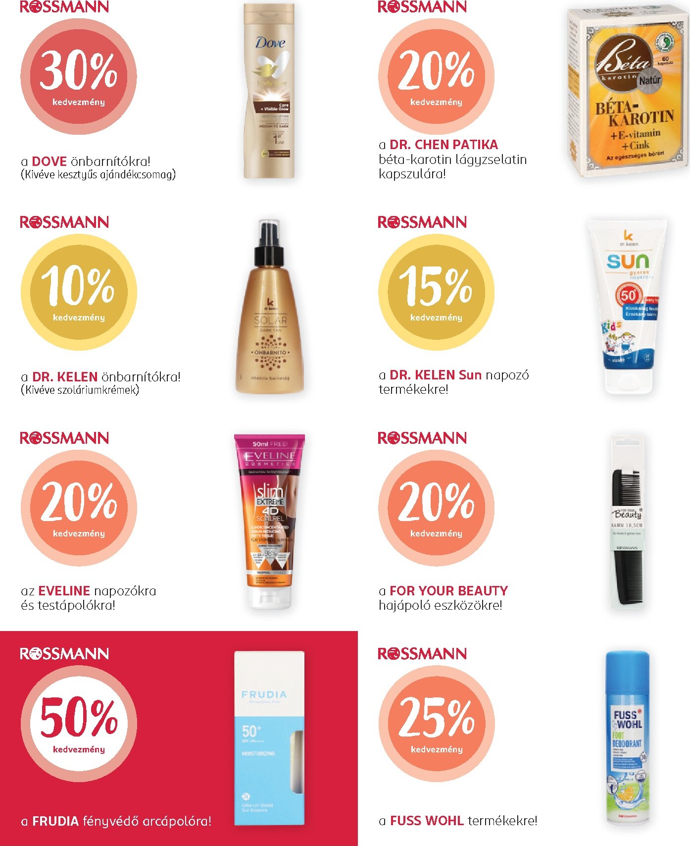 rossmann - Rossmann - Kupon Napok hirdetmény a következő hétre hétfőtől 2026.05.04.-tól vasárnaptól 2026.05.10.-ig - page: 3