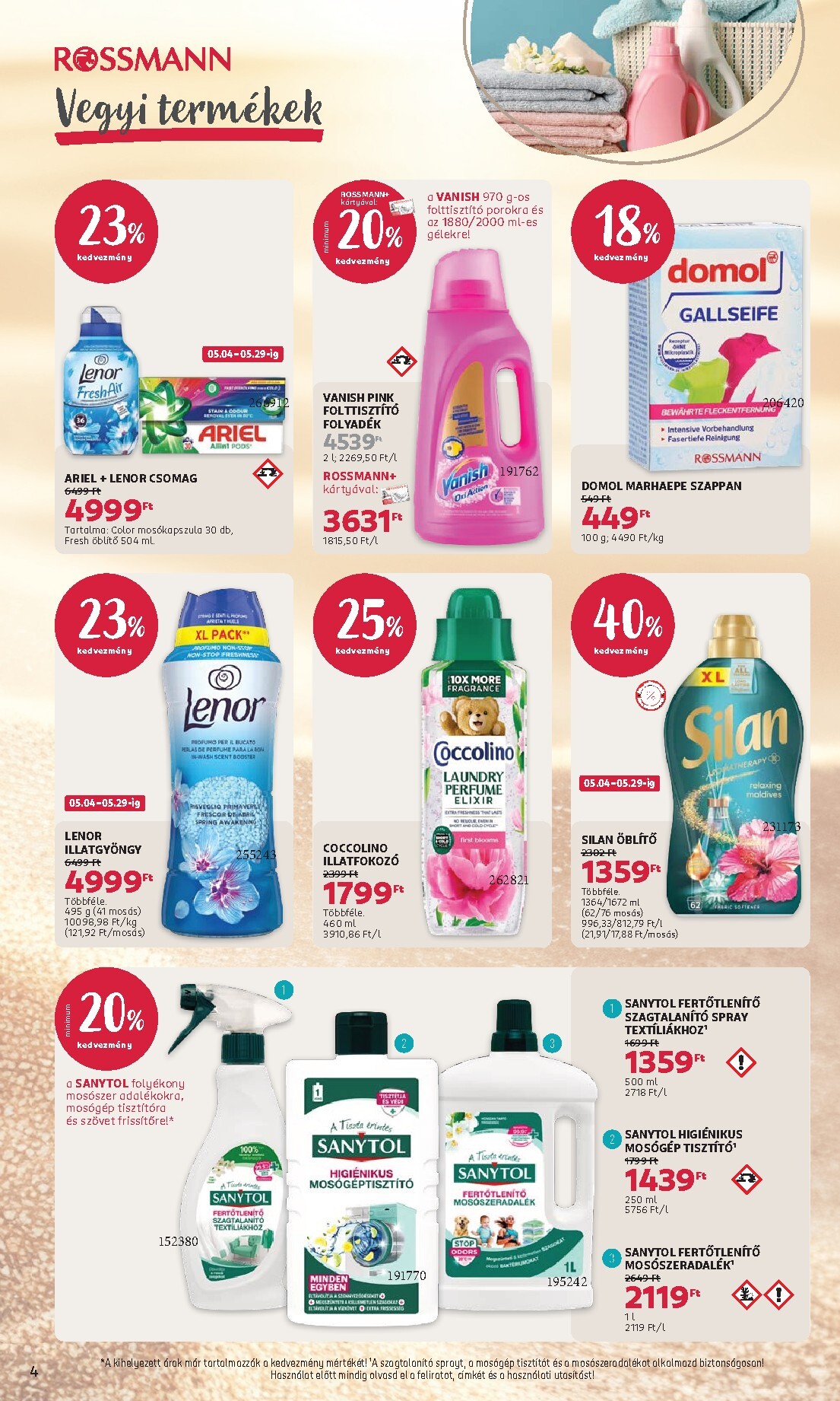 rossmann - Rossmann hirdetmény a következő hétre hétfőtől 2026.05.04.-tól péntektől 2026.05.15.-ig - page: 4