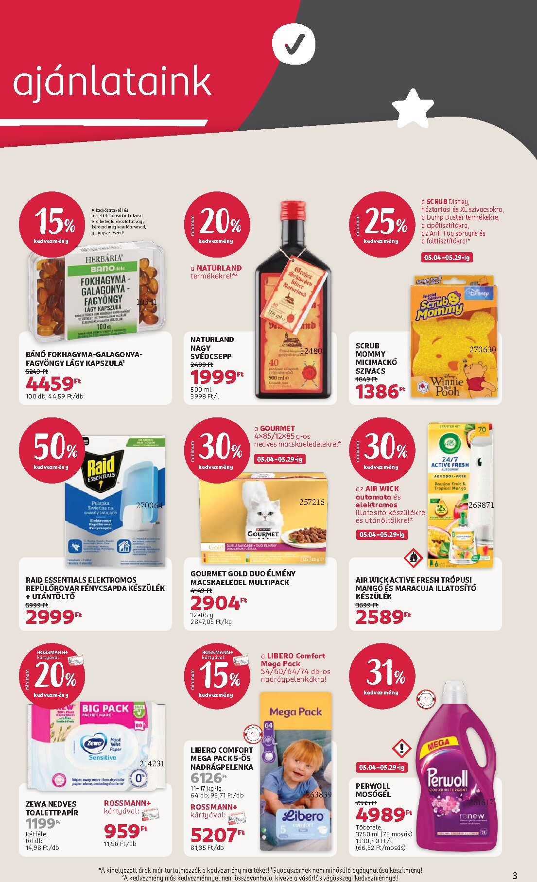 rossmann - Rossmann hirdetmény a következő hétre hétfőtől 2026.05.04.-tól péntektől 2026.05.15.-ig - page: 3