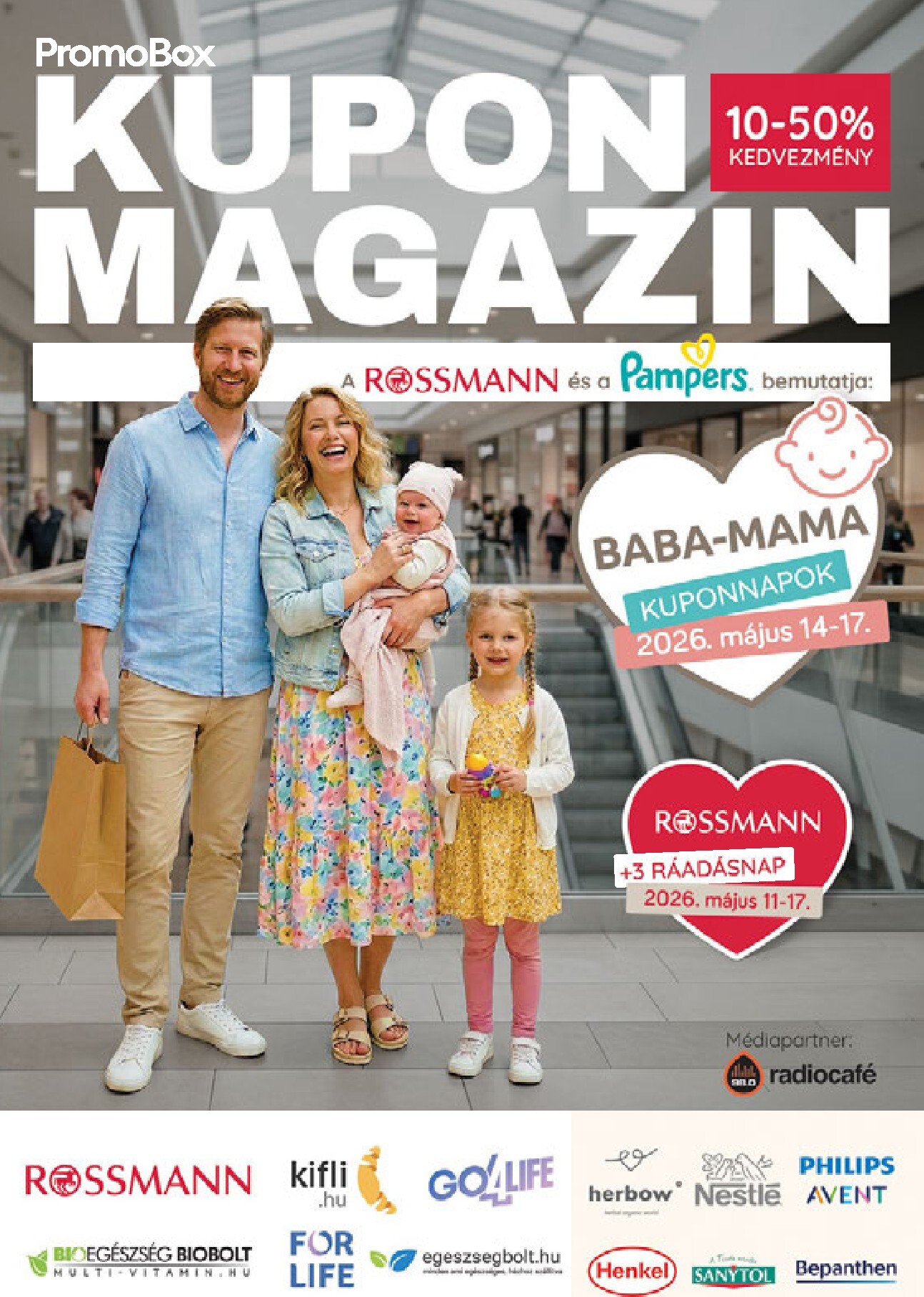 rossmann - Rossmann - Kupon magazin hirdetmény a következő hétre hétfőtől 2026.05.11.-tól vasárnaptól 2026.05.17.-ig