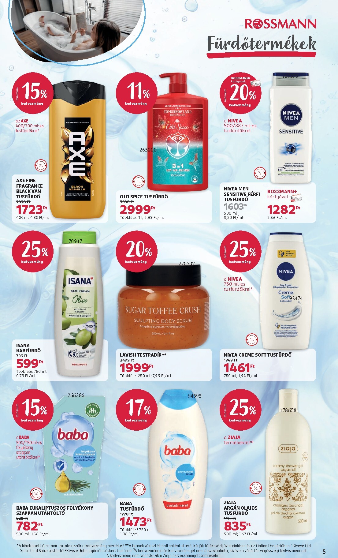 rossmann - Rossmann hirdetmény a következő hétre hétfőtől 2026.05.18.-tól péntektől 2026.05.29.-ig - page: 5