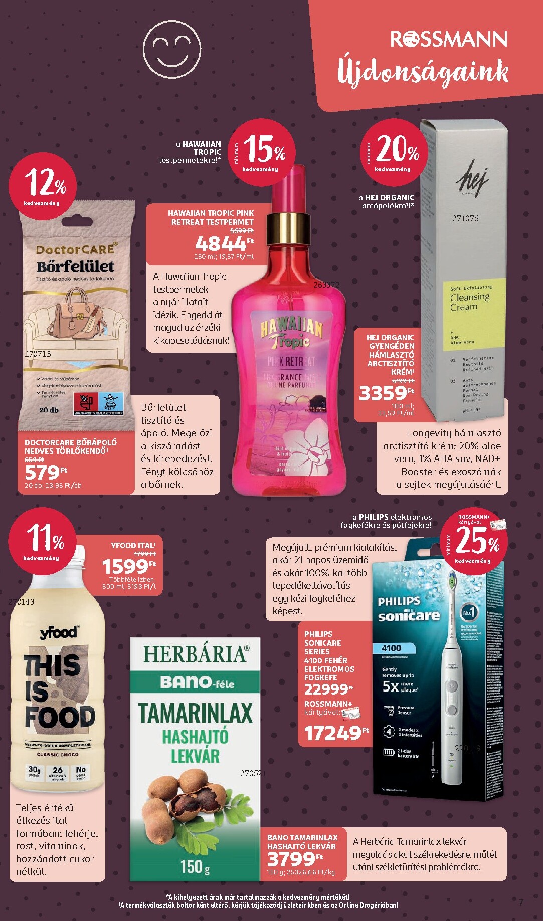 rossmann - Rossmann hirdetmény a következő hétre hétfőtől 2026.05.18.-tól péntektől 2026.05.29.-ig - page: 7