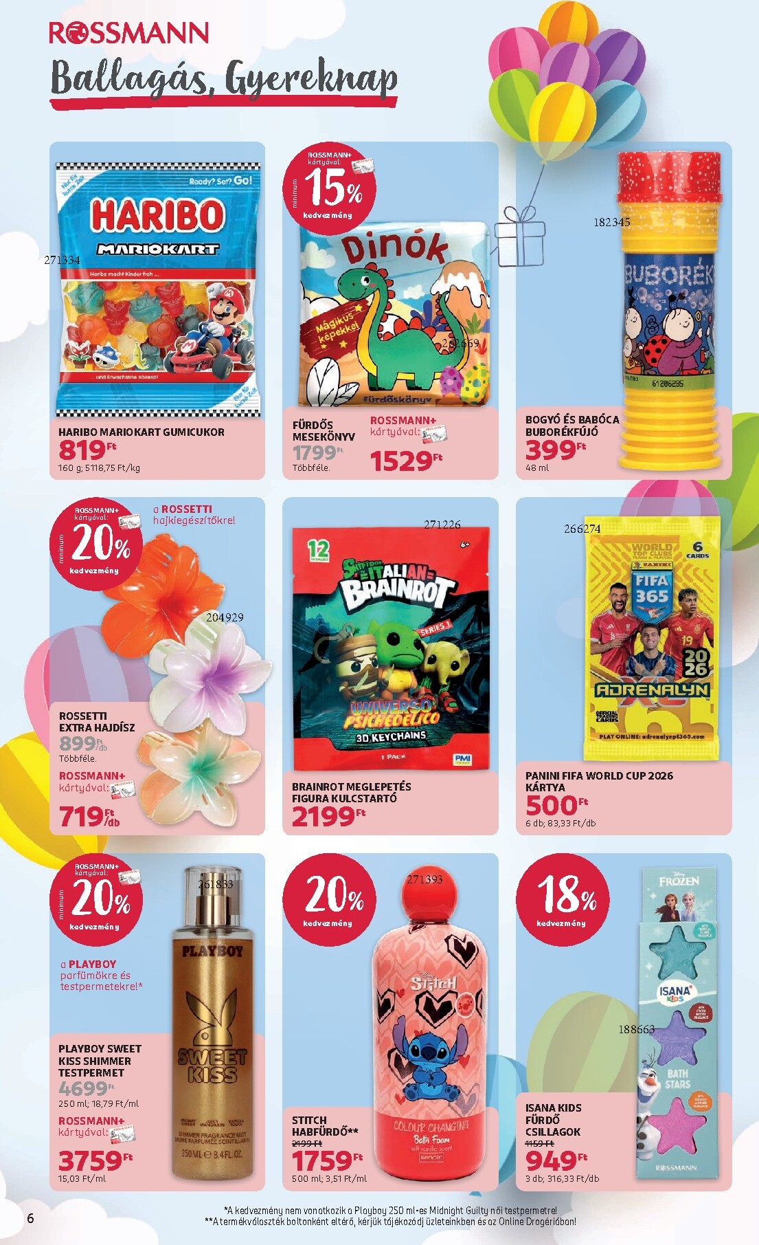 rossmann - Rossmann hirdetmény a következő hétre hétfőtől 2026.05.18.-tól péntektől 2026.05.29.-ig - page: 6
