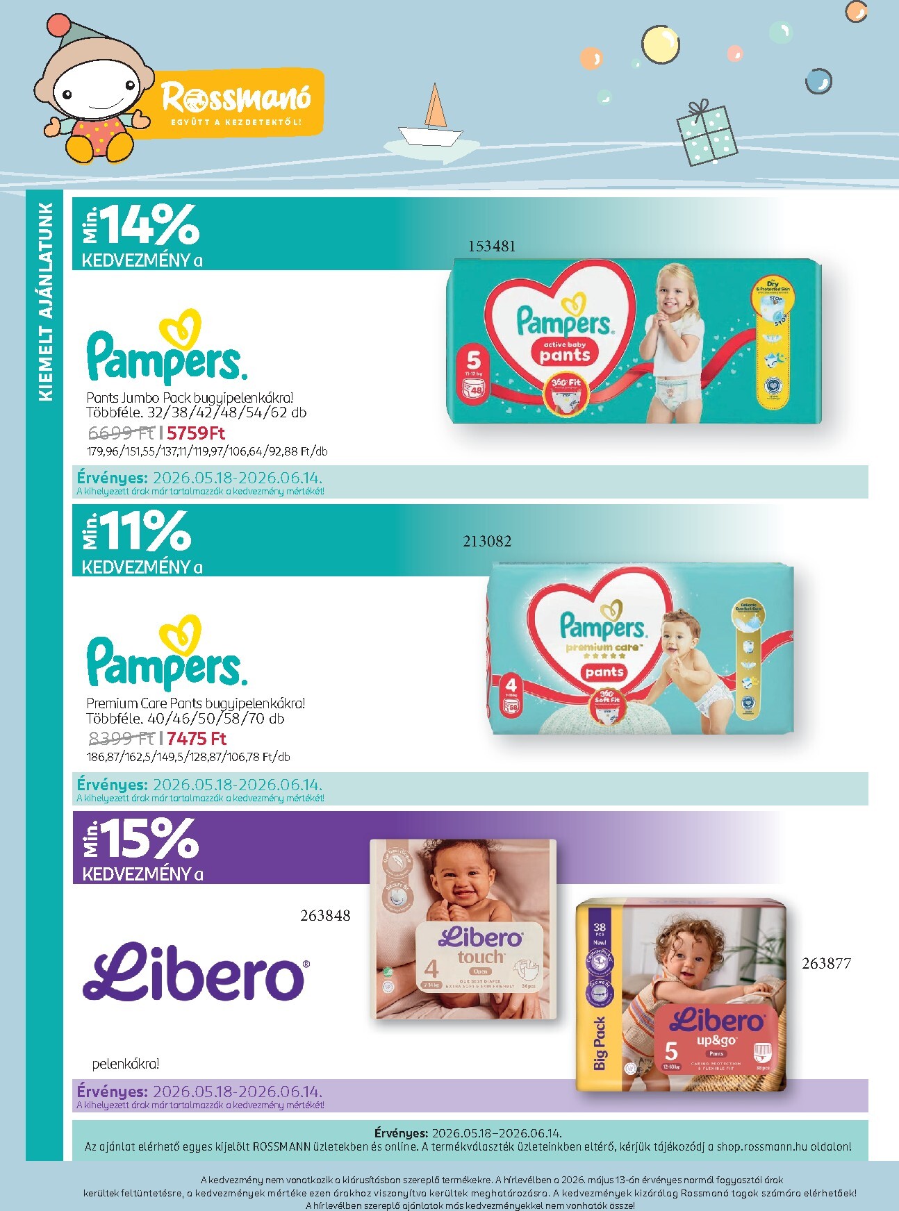 rossmann - Rossmann - Babaprogram hirdetmény a következő hétre hétfőtől 2026.05.18.-tól vasárnaptól 2026.06.14.-ig - page: 6