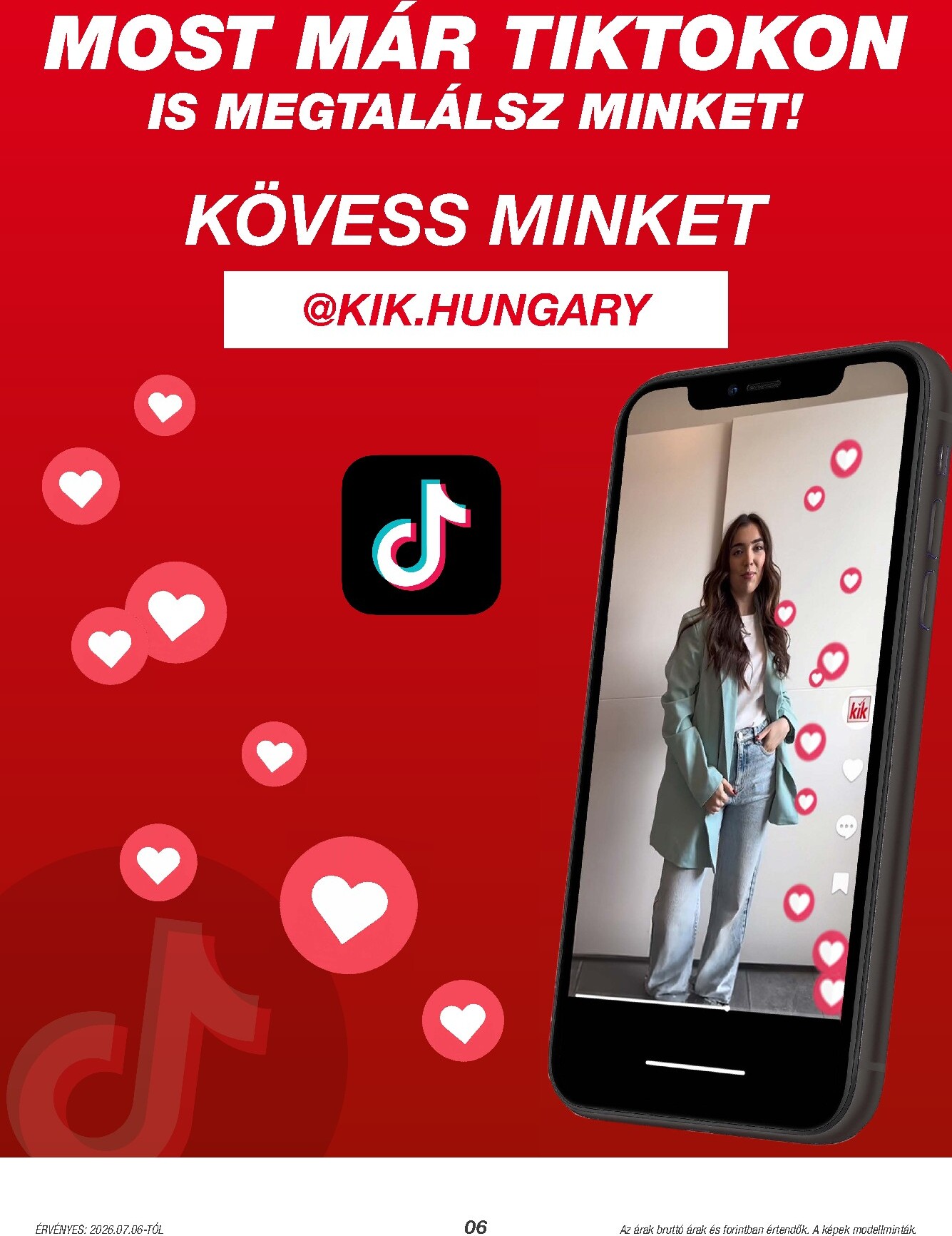 kik - KiK hirdetmény a következő hétre hétfőtől 2026.07.06.-tól vasárnaptól 2026.08.02.-ig - page: 6