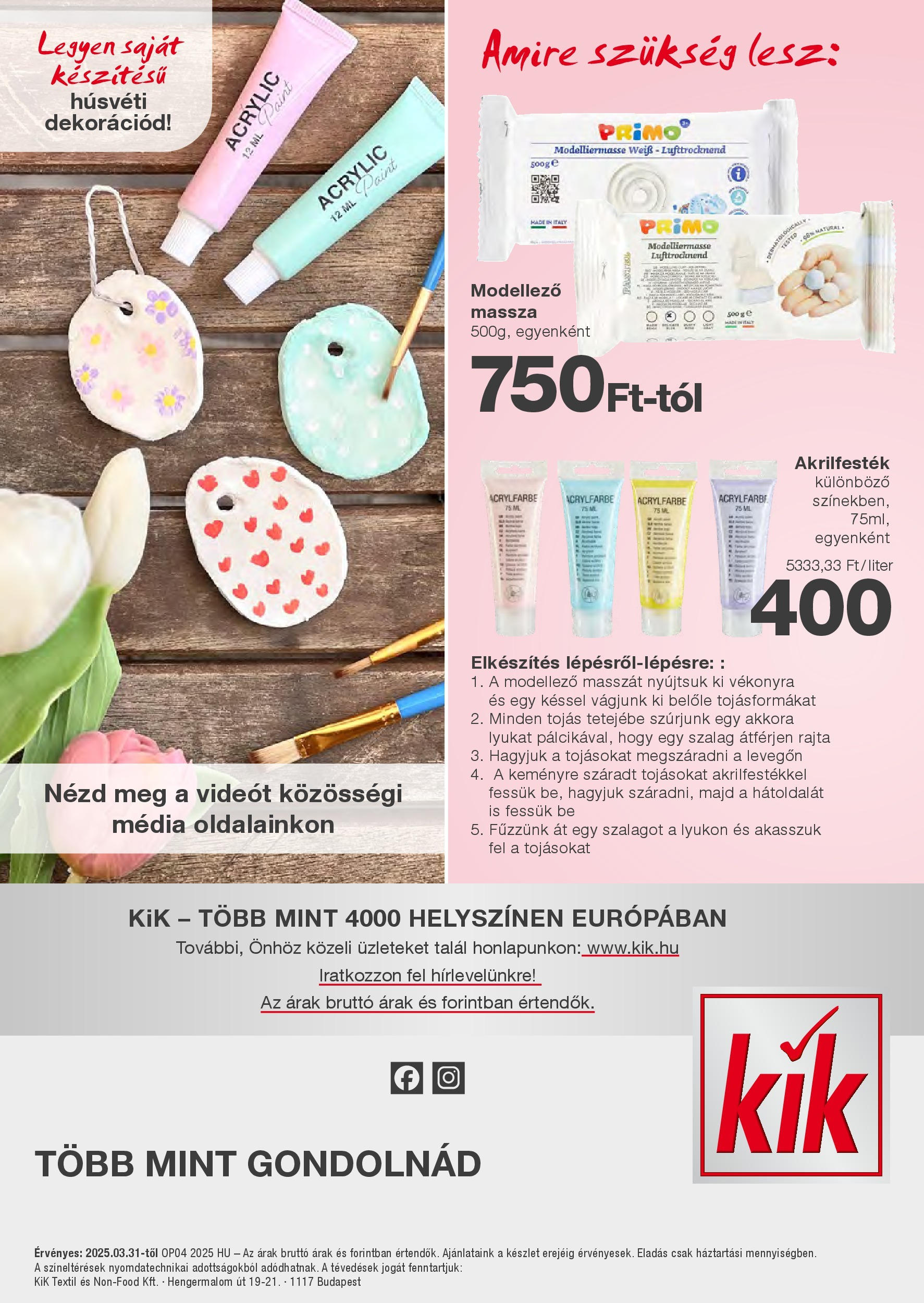 kik - KiK akciós újság, érvényes 03.31. - 04.30. - page: 27