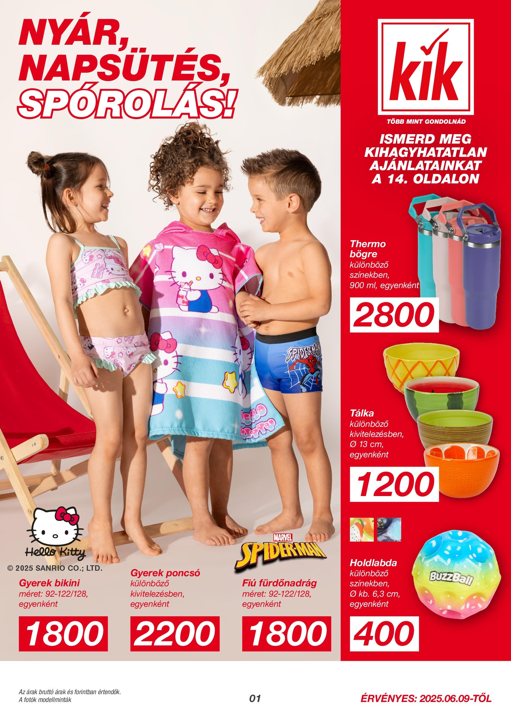 kik - KiK akciós újság, érvényes 06.09. - 07.11. - page: 1