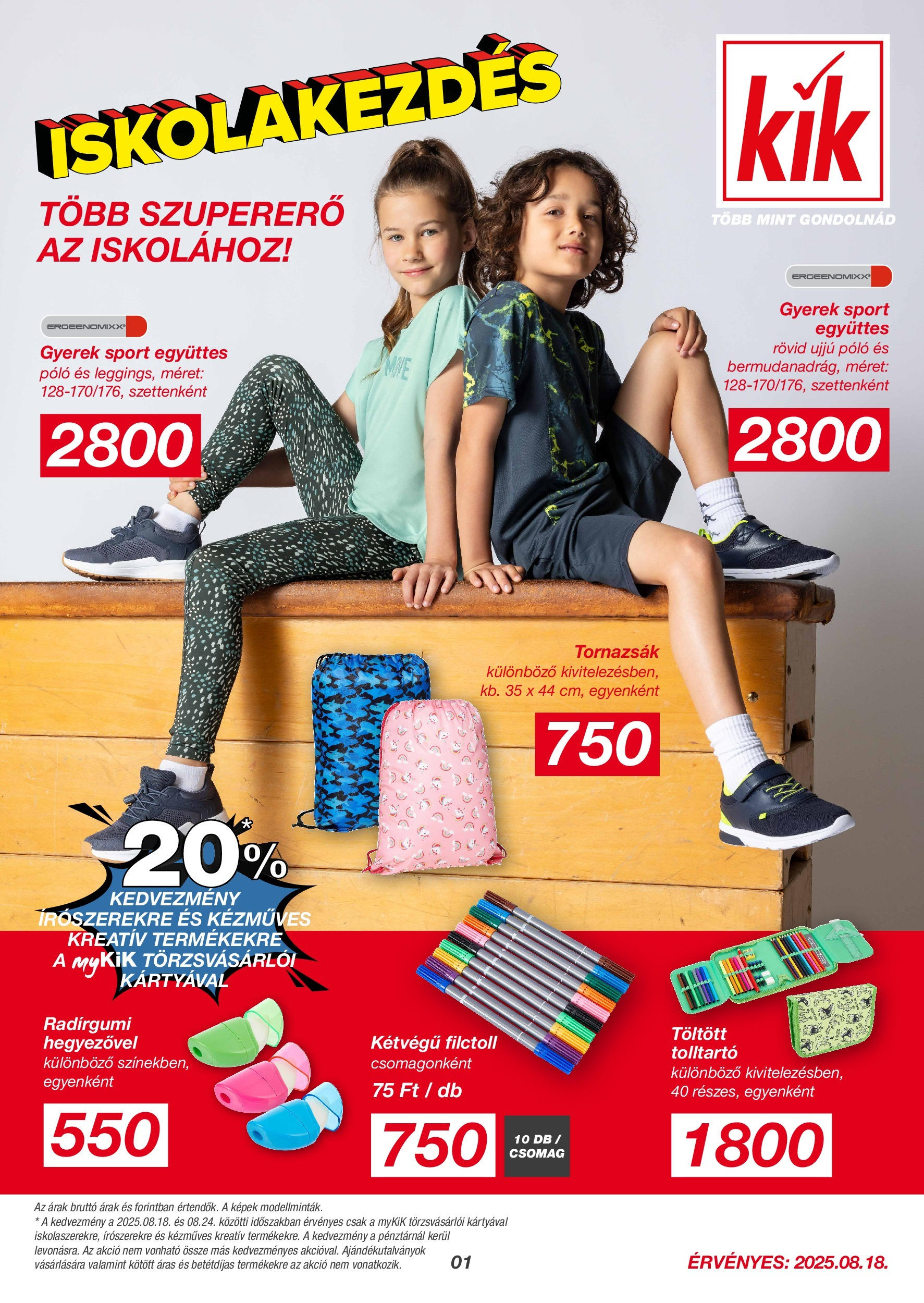 kik - KiK akciós újság, érvényes 08.18. - 08.24.