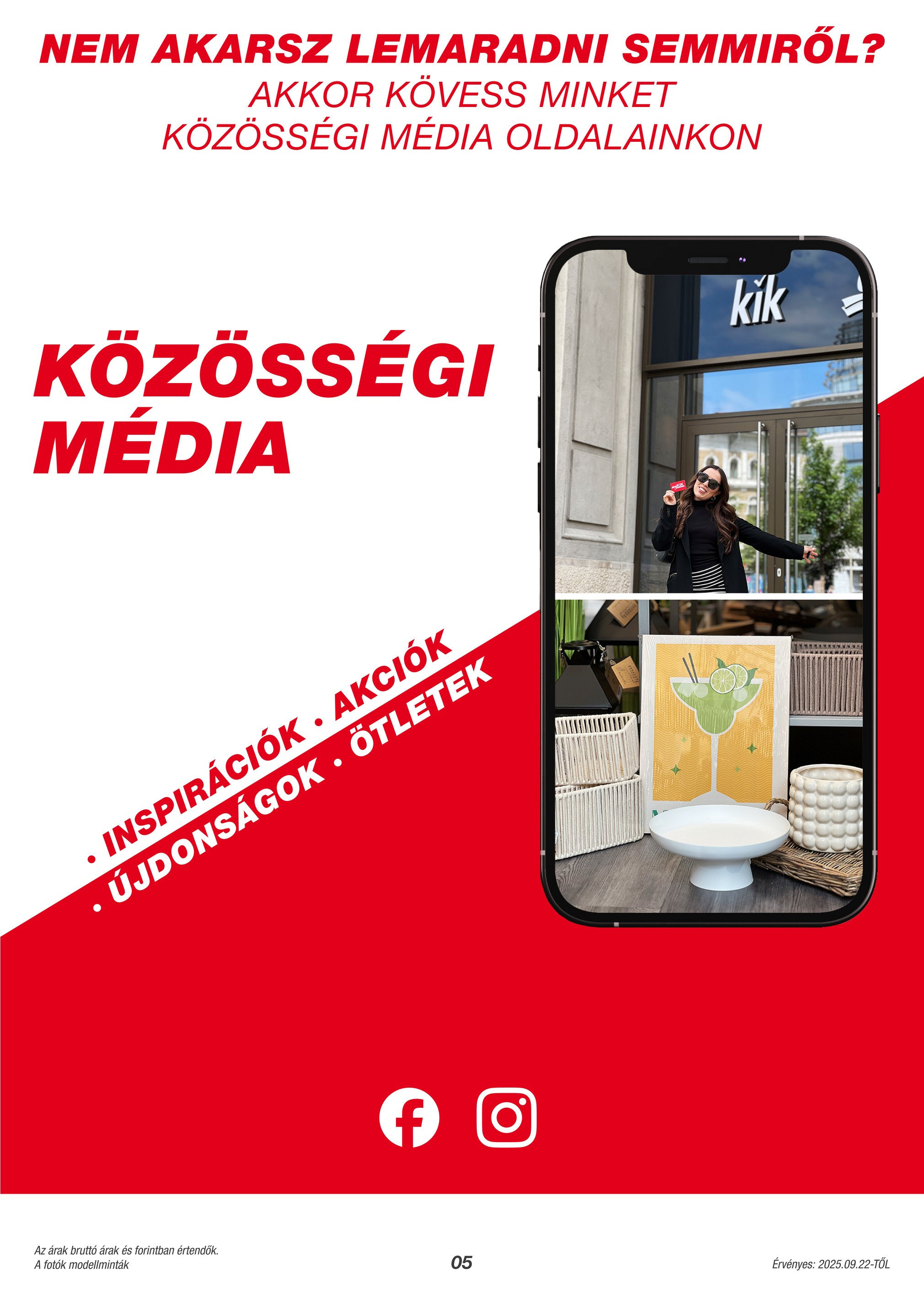 kik - KiK akciós újság, érvényes 09.22. - 10.05. - page: 5