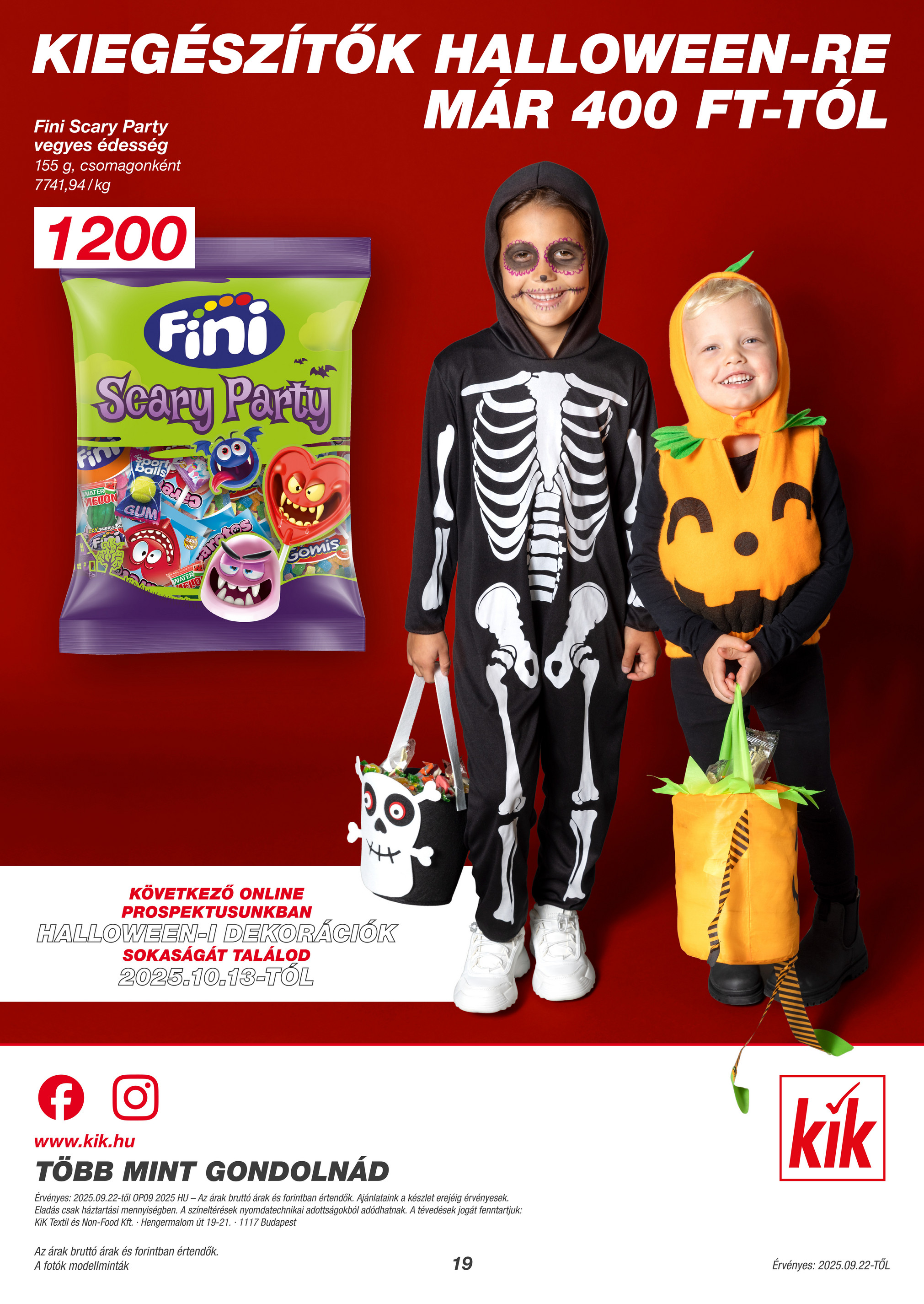 kik - KiK akciós újság, érvényes 09.22. - 10.05. - page: 19