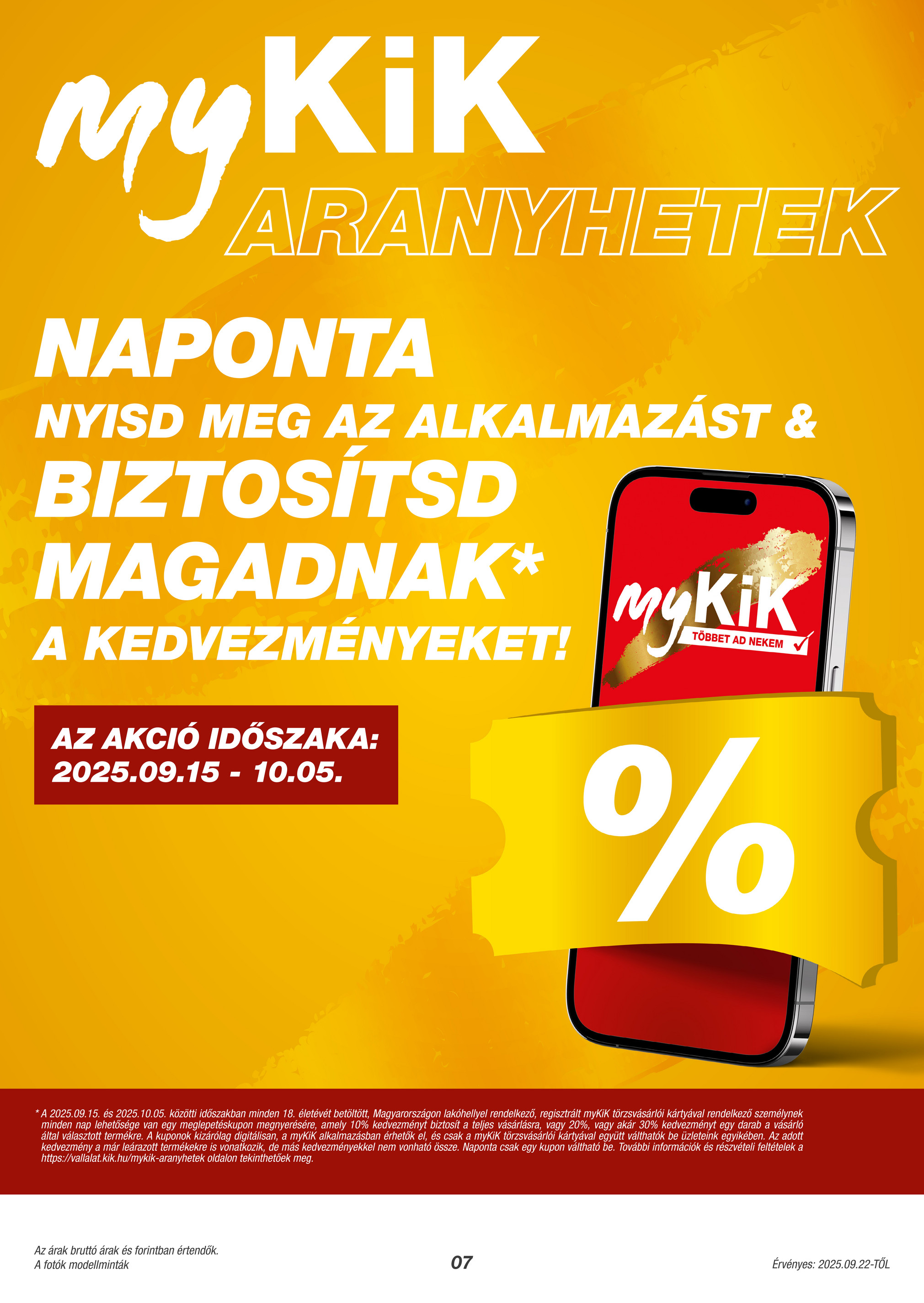 kik - KiK akciós újság, érvényes 09.22. - 10.05. - page: 7