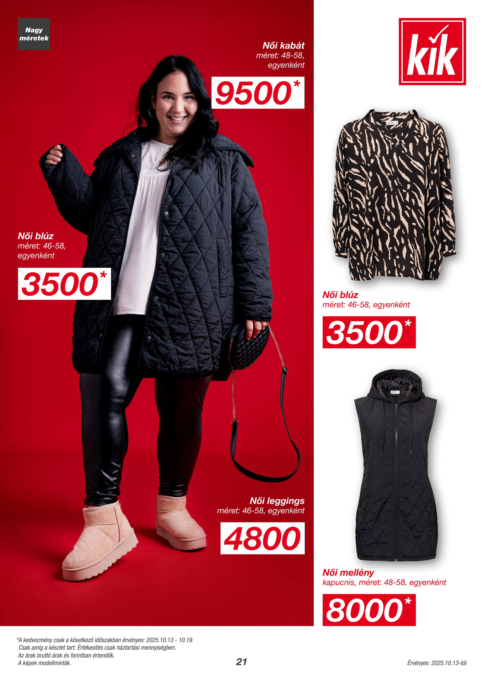 kik - KiK akciós újság, érvényes 10.13. - 11.02. - page: 21