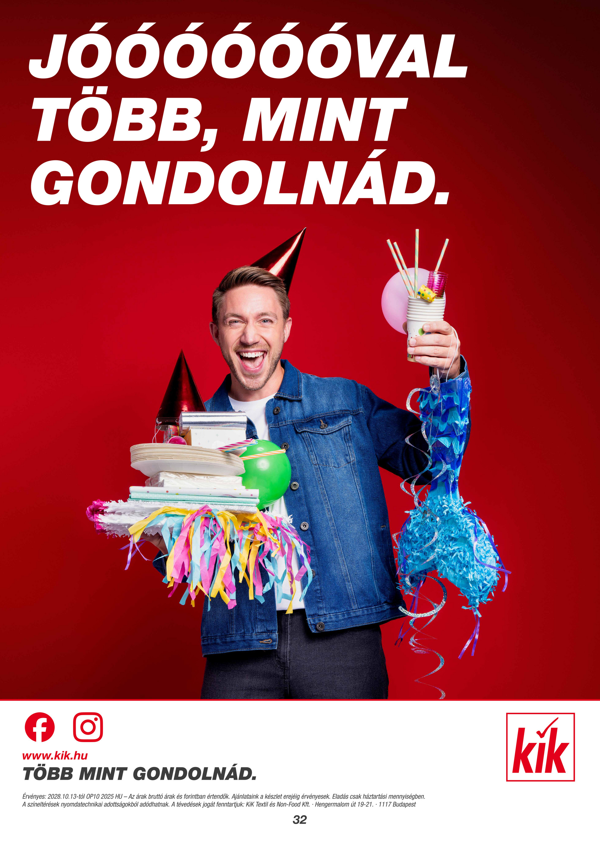 kik - KiK akciós újság, érvényes 10.13. - 11.02. - page: 32