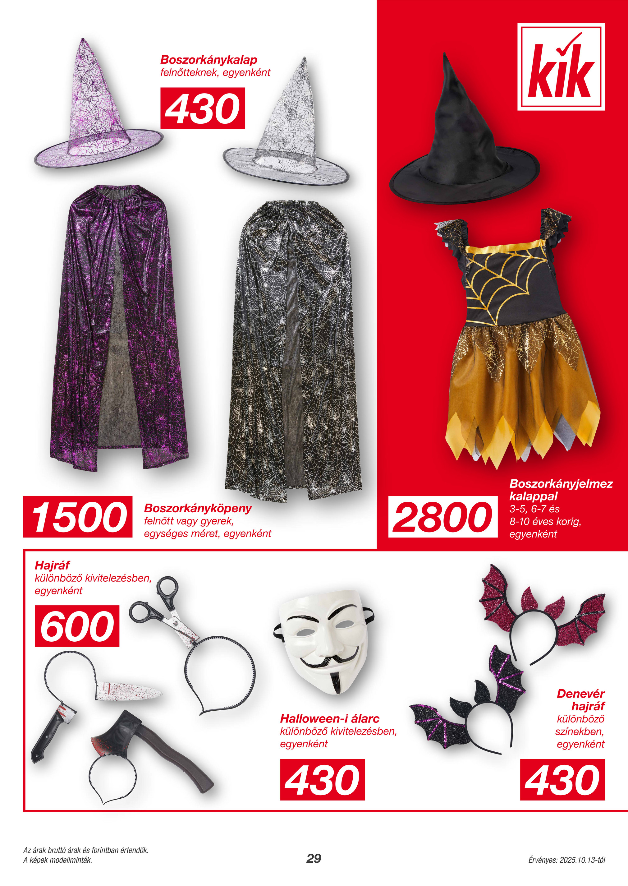 kik - KiK akciós újság, érvényes 10.13. - 11.02. - page: 29