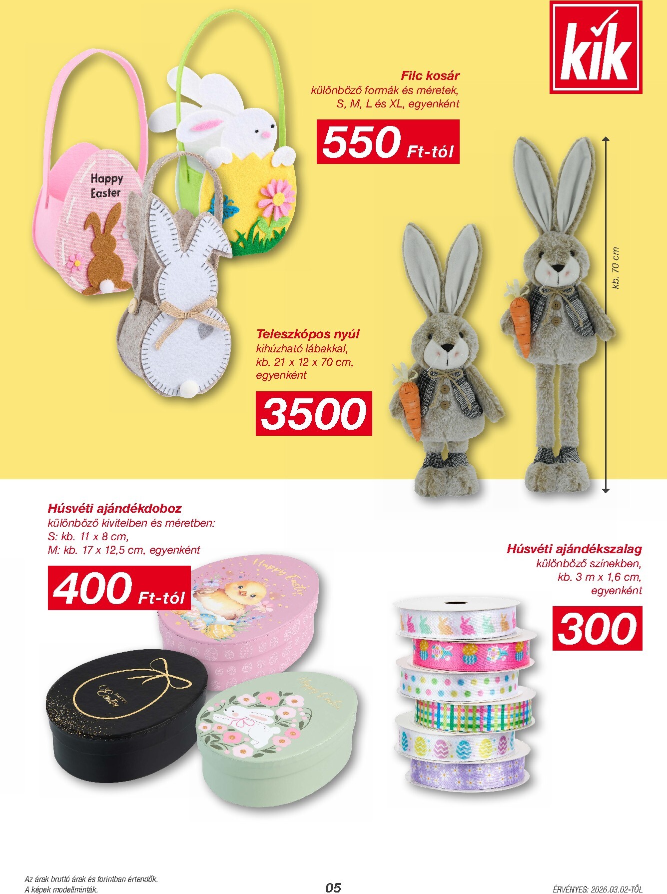 kik - KiK akciós újság, érvényes 2026.03.02. - 2026.03.29. - page: 5