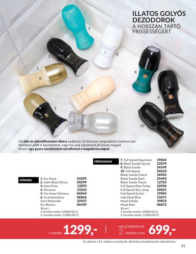 avon - Aktuális Avon szórólap érvényes hétfőtől 2026.06.01.-től keddtől 2026.06.30.-ig - page: 91