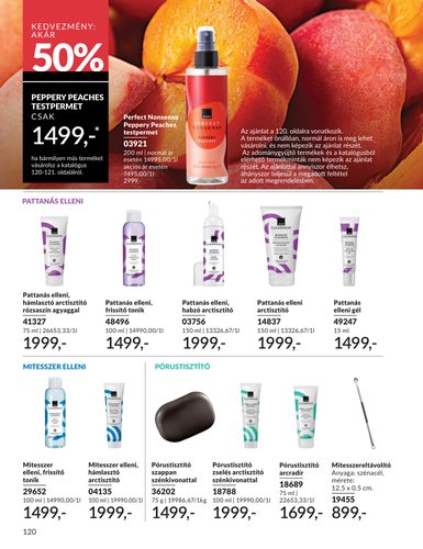 avon - Aktuális Avon szórólap érvényes hétfőtől 2026.06.01.-től keddtől 2026.06.30.-ig - page: 120