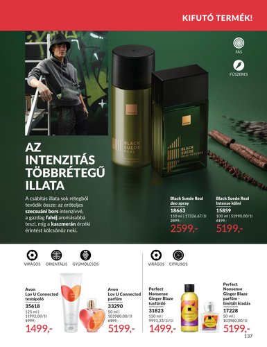 avon - Aktuális Avon szórólap érvényes hétfőtől 2026.06.01.-től keddtől 2026.06.30.-ig - page: 137