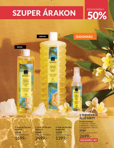 avon - Aktuális Avon szórólap érvényes hétfőtől 2026.06.01.-től keddtől 2026.06.30.-ig - page: 13