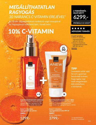 avon - Aktuális Avon szórólap érvényes hétfőtől 2026.06.01.-től keddtől 2026.06.30.-ig - page: 111