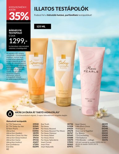 avon - Aktuális Avon szórólap érvényes hétfőtől 2026.06.01.-től keddtől 2026.06.30.-ig - page: 82