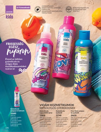 avon - Aktuális Avon szórólap érvényes hétfőtől 2026.06.01.-től keddtől 2026.06.30.-ig - page: 178