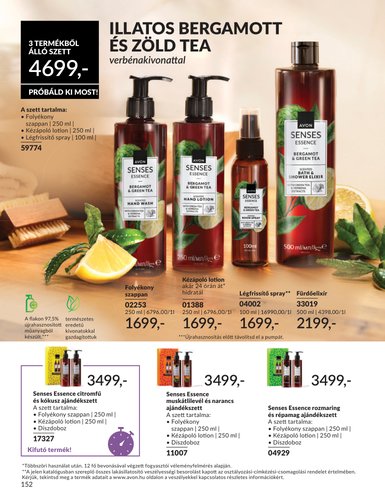 avon - Aktuális Avon szórólap érvényes hétfőtől 2026.06.01.-től keddtől 2026.06.30.-ig - page: 152