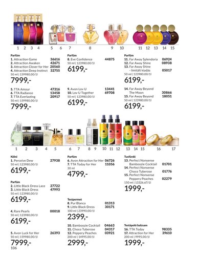 avon - Aktuális Avon szórólap érvényes hétfőtől 2026.06.01.-től keddtől 2026.06.30.-ig - page: 106