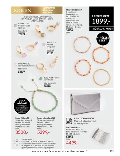 avon - Aktuális Avon szórólap érvényes hétfőtől 2026.06.01.-től keddtől 2026.06.30.-ig - page: 135
