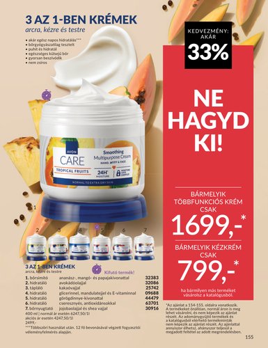 avon - Aktuális Avon szórólap érvényes hétfőtől 2026.06.01.-től keddtől 2026.06.30.-ig - page: 155