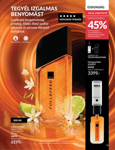 avon - Aktuális Avon szórólap érvényes hétfőtől 2026.06.01.-től keddtől 2026.06.30.-ig - page: 81