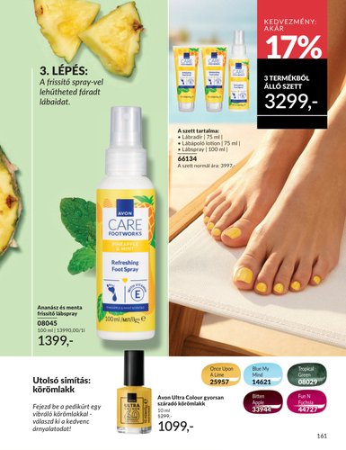 avon - Aktuális Avon szórólap érvényes hétfőtől 2026.06.01.-től keddtől 2026.06.30.-ig - page: 161