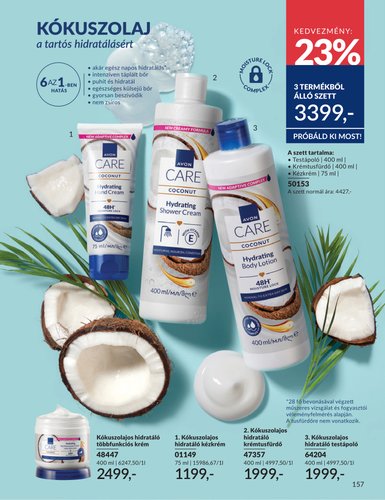 avon - Aktuális Avon szórólap érvényes hétfőtől 2026.06.01.-től keddtől 2026.06.30.-ig - page: 157
