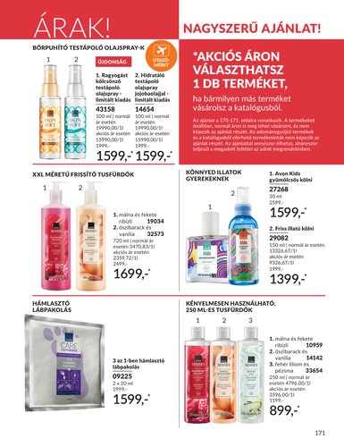 avon - Aktuális Avon szórólap érvényes hétfőtől 2026.06.01.-től keddtől 2026.06.30.-ig - page: 171