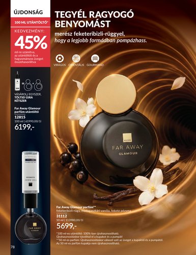 avon - Aktuális Avon szórólap érvényes hétfőtől 2026.06.01.-től keddtől 2026.06.30.-ig - page: 78