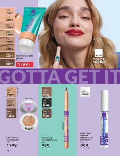 avon - Aktuális Avon szórólap érvényes hétfőtől 2026.06.01.-től keddtől 2026.06.30.-ig - page: 72