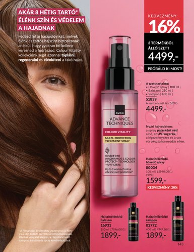 avon - Aktuális Avon szórólap érvényes hétfőtől 2026.06.01.-től keddtől 2026.06.30.-ig - page: 143