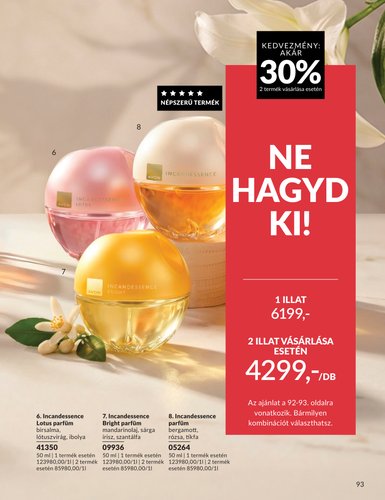 avon - Aktuális Avon szórólap érvényes hétfőtől 2026.06.01.-től keddtől 2026.06.30.-ig - page: 93