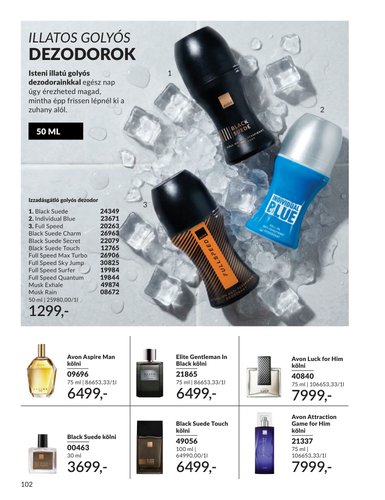 avon - Aktuális Avon szórólap érvényes szerdától 2026.07.01.-től péntektől 2026.07.31.-ig - page: 102