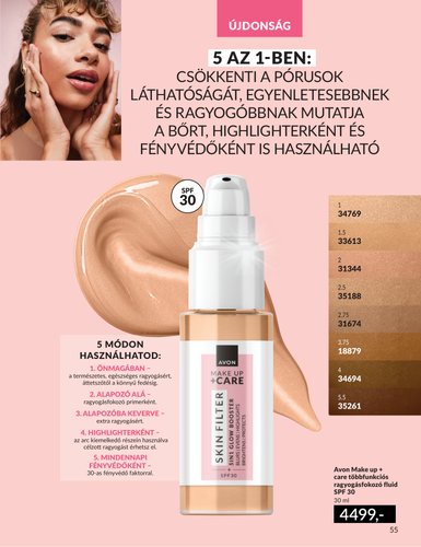 avon - Aktuális Avon szórólap érvényes szerdától 2026.07.01.-től péntektől 2026.07.31.-ig - page: 55
