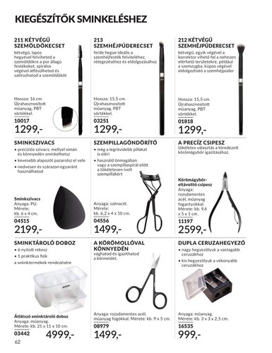 avon - Aktuális Avon szórólap érvényes szerdától 2026.07.01.-től péntektől 2026.07.31.-ig - page: 62