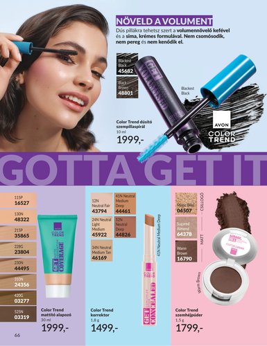 avon - Aktuális Avon szórólap érvényes szerdától 2026.07.01.-től péntektől 2026.07.31.-ig - page: 66