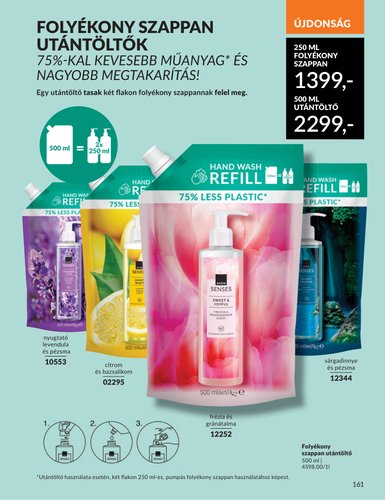avon - Aktuális Avon szórólap érvényes szerdától 2026.07.01.-től péntektől 2026.07.31.-ig - page: 161