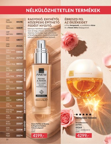 avon - Aktuális Avon szórólap érvényes szerdától 2026.07.01.-től péntektől 2026.07.31.-ig - page: 10