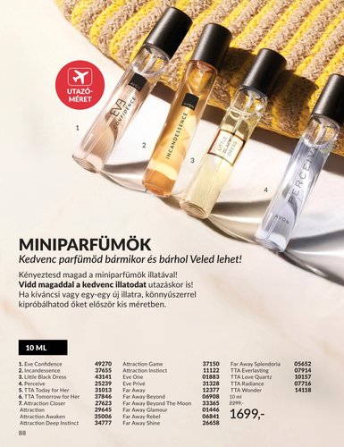 avon - Aktuális Avon szórólap érvényes szerdától 2026.07.01.-től péntektől 2026.07.31.-ig - page: 88